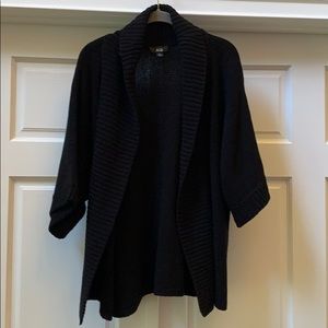 AGB Black Sweater Jacket